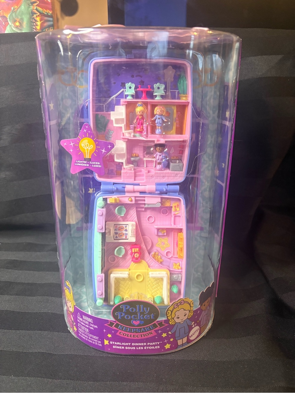 Polly Pocket Keepsake Collection Starlight Dinner Party Playset New In Box 2022